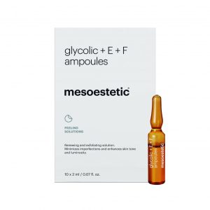GLYCOLIC ACID 10% + VIT. E&F AMPOULES (10 * 2 ML) NEW