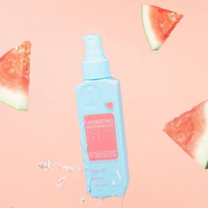 Hydrating watermelon face tan spritz